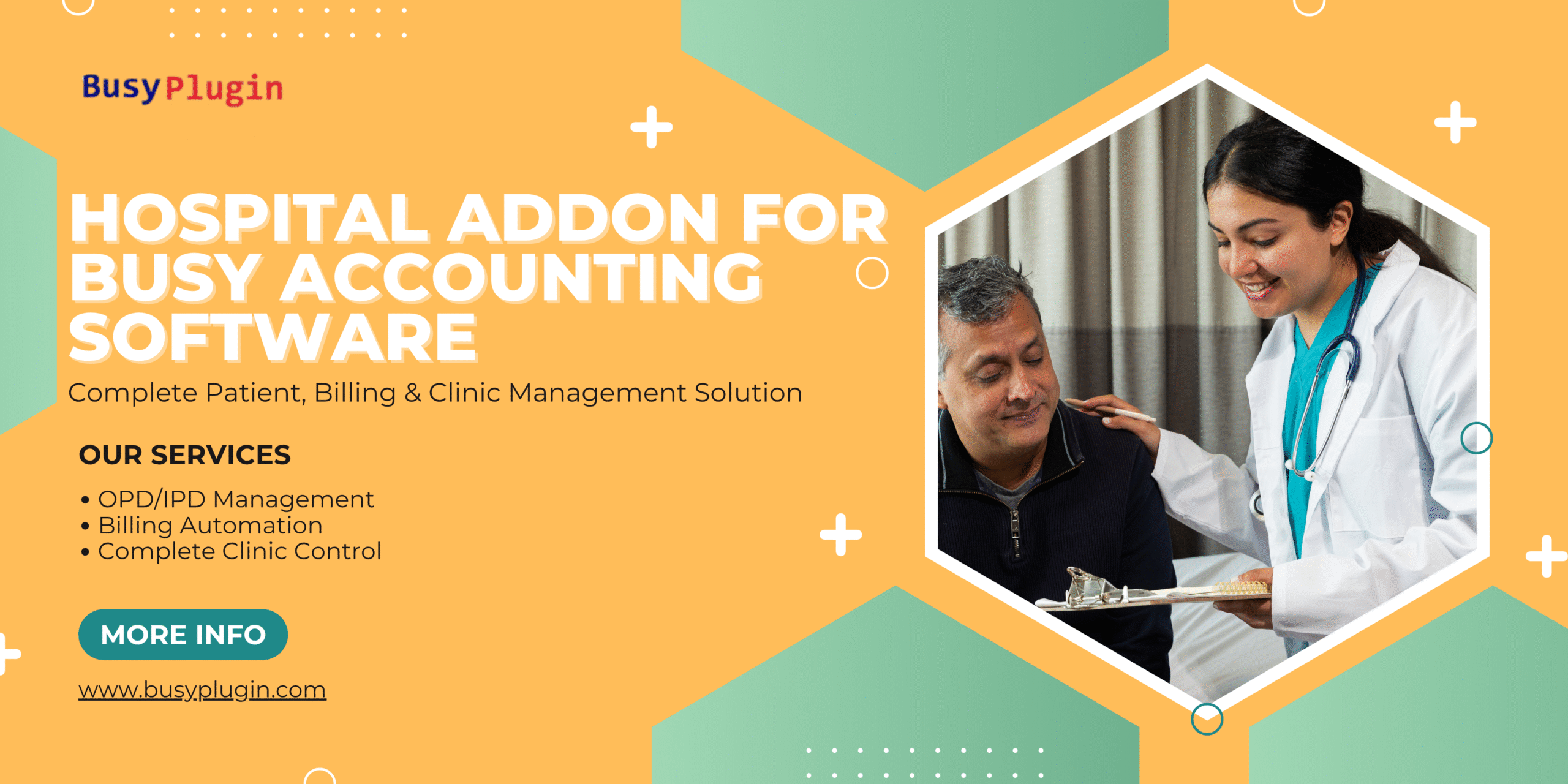 Hospital Addon for Busy Accounting Software – Complete Patient, Billing, and Clinic Management Solution